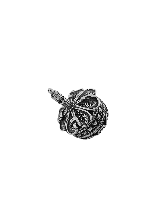 Special Small Handmade Filigree Design Hanukkah Dr , Dreidels , Israel