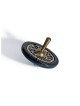 Handcrafted Wooden Dreidel with Brass Handle and S , Dreidels , Israel