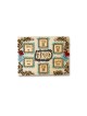 Royal ornaments Wooden Seder Plate , Passover Gifts , Israeli Judaica