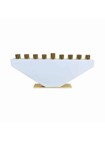 Terrific Concrete Menorah , Modern Hanukkah Menorahs , Israeli Judaica