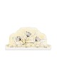 Antique-Style Chanukiah in Yellow with Flowers , Tu B'Av Gifts , Israe