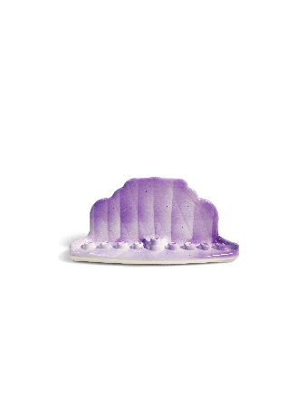 Menorah de Hanoukka violette de style antique, menorahs de Hanoukka modernes, Isr