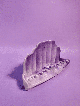 Menorah de Hanoukka violette de style antique, menorahs de Hanoukka modernes, Isr