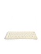 Flat Ceramic Hanukah Menorah with Dreidels Design , Modern Hanukkah Me