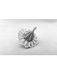 Forme de fleur en argent sterling délicate et spéciale, Dreidels, Israël