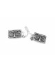 Vintage Style Sterling Silver Menorah Tallit Clips , Passover Gifts ,