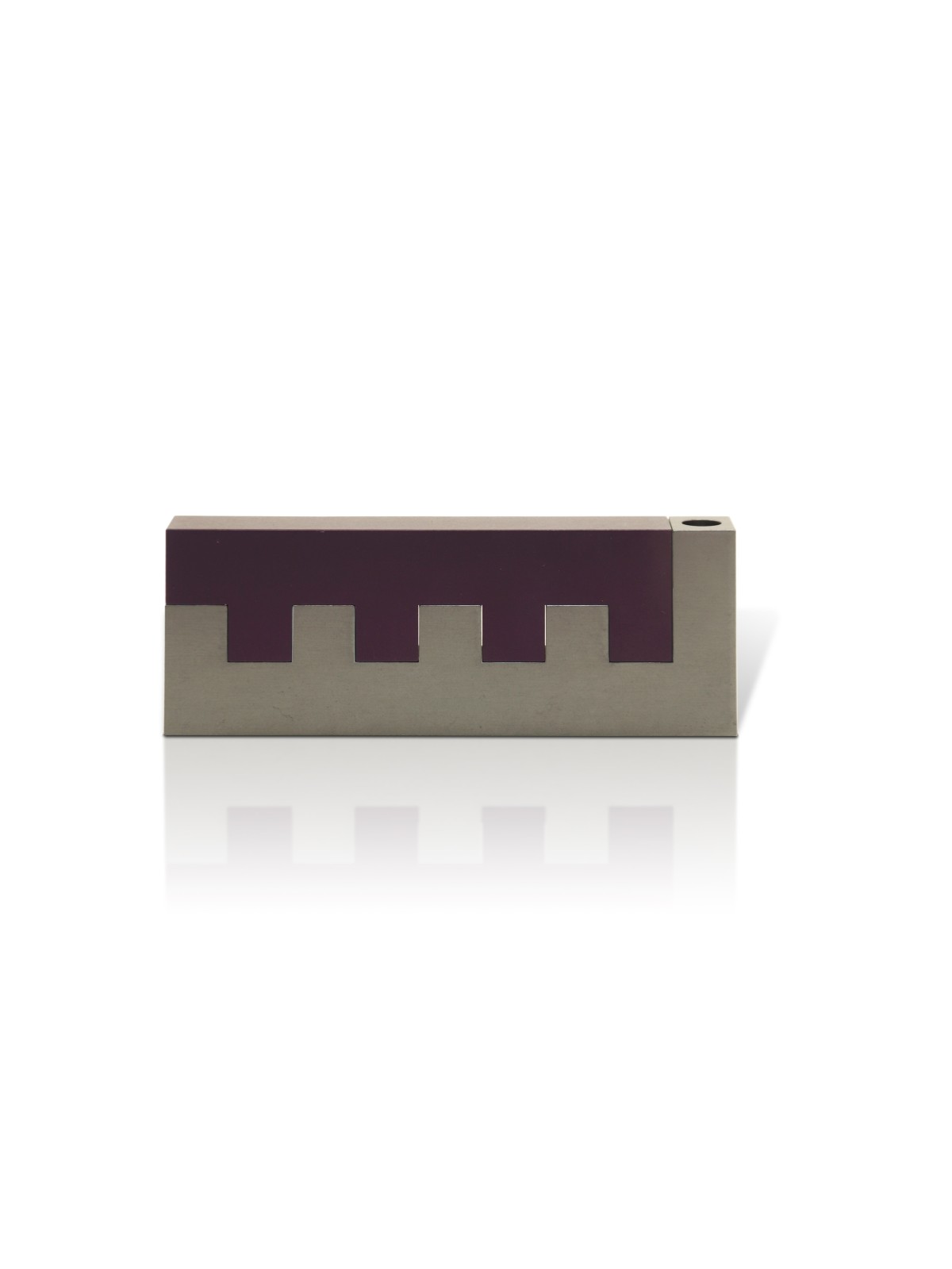 La menorah des murs de Jérusalem en aluminium, cadeaux de mariage juifs, est