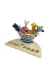 Zoo moderne Menorah Chanukiah multicolore, Menorahs colorées de Hanoukka