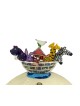 Zoo moderne Menorah Chanukiah multicolore, Menorahs colorées de Hanoukka