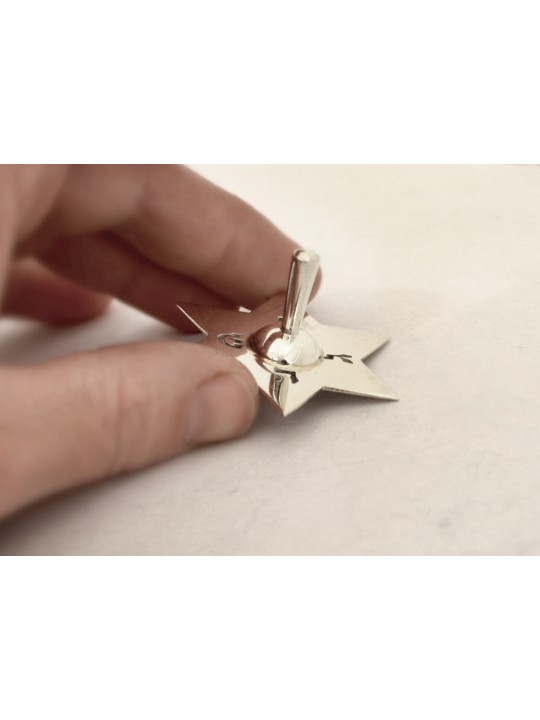Étoile de David Dreidel avec lettres hébraïques, Dreidels, Judaica israélienne