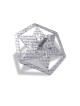 Étoile martelée de David Hollow Dreidel , Dreidels , Judaica israélienne