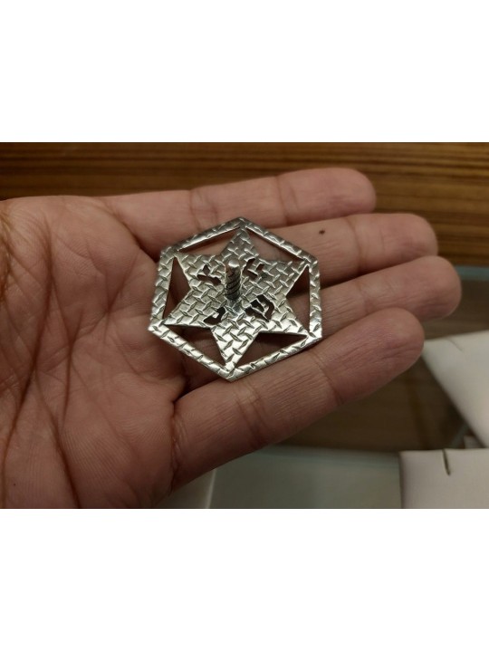Étoile martelée de David Hollow Dreidel , Dreidels , Judaica israélienne