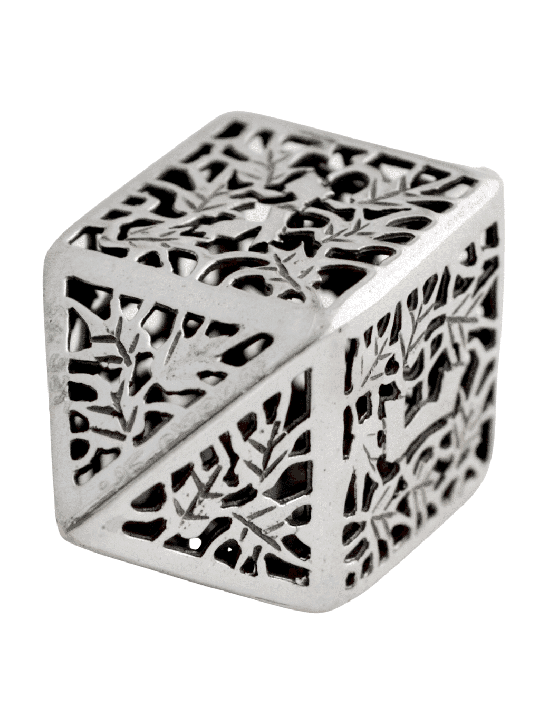 Dreidel en argent sterling inspiré de la nature, Dreidels, Judaica israélien