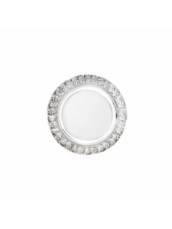 Plaque en argent sterling avec motif de raisins, cadeaux Tu B'Av, Jud israélien
