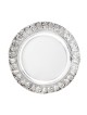 Sterling Silver Plate With Grapes Design , Tu B'Av Gifts , Israeli Jud
