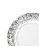 Plaque en argent sterling avec motif de raisins, cadeaux Tu B'Av, Jud israélien