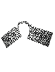 Classic Rectangular Filigree Menorah Tallit Clips , Passover Gifts , I