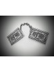 Clips rectangulaires classiques en filigrane Menorah Talit, cadeaux de Pâque, I