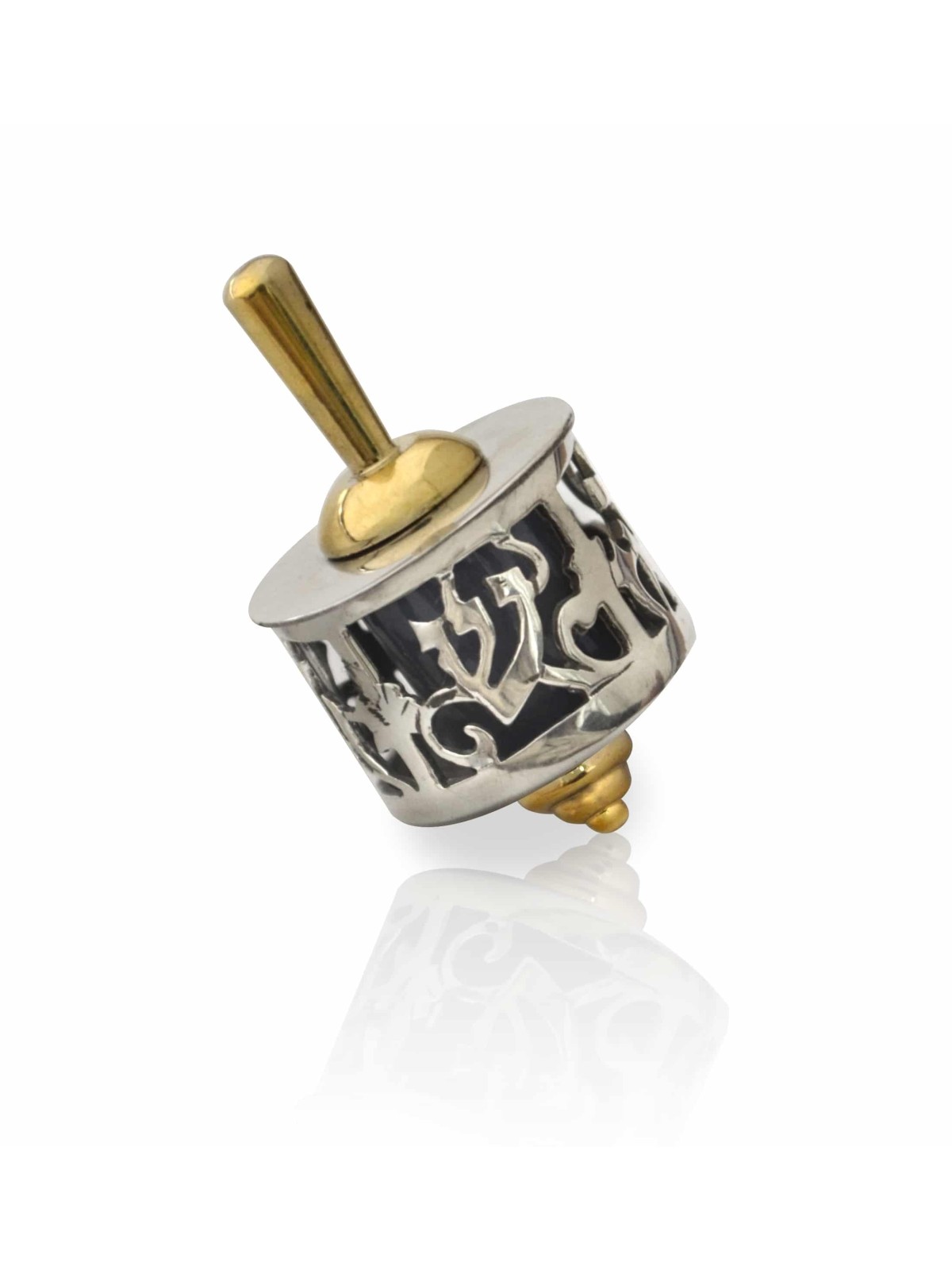 One-of-a-Kind Spinning Hanukkah Dreidel , Dreidels , Israeli Judaica