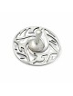 Dreidel en argent sterling avec bénédiction de Hanoukka, Dreidels, Ju israélien