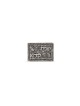 Couverture de boîte d’allumettes en argent sterling en filigrane, cadeaux de Pâque, Jud israélien