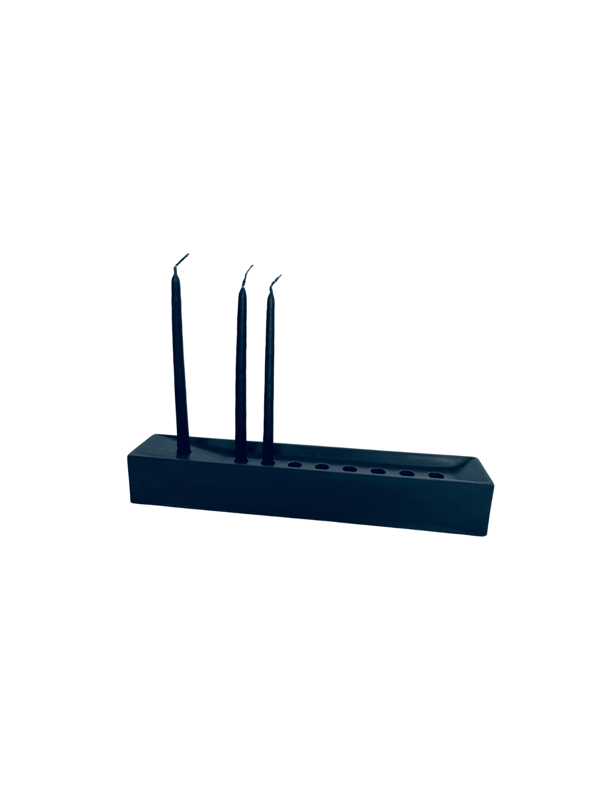 Elegant Rectangular Custom Colors Concrete Hanukka , Modern Hanukkah M