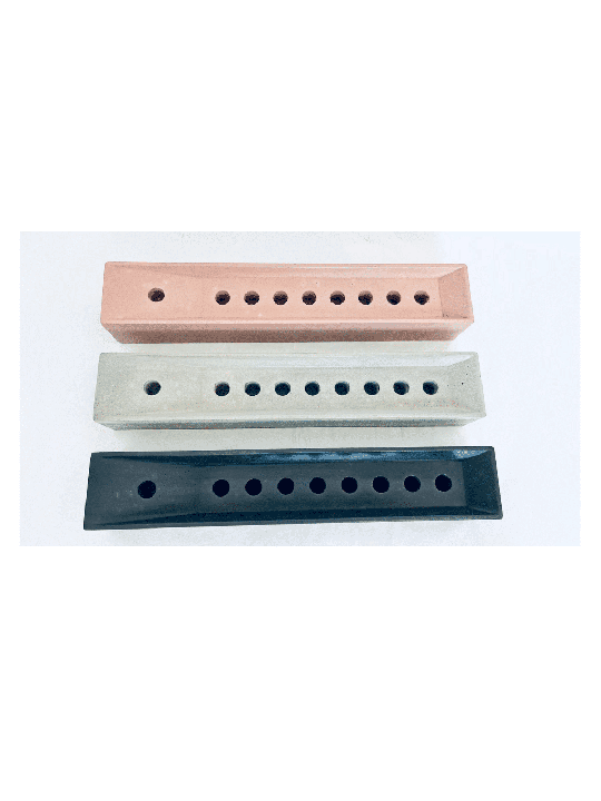 Elegant Rectangular Custom Colors Concrete Hanukka , Modern Hanukkah M