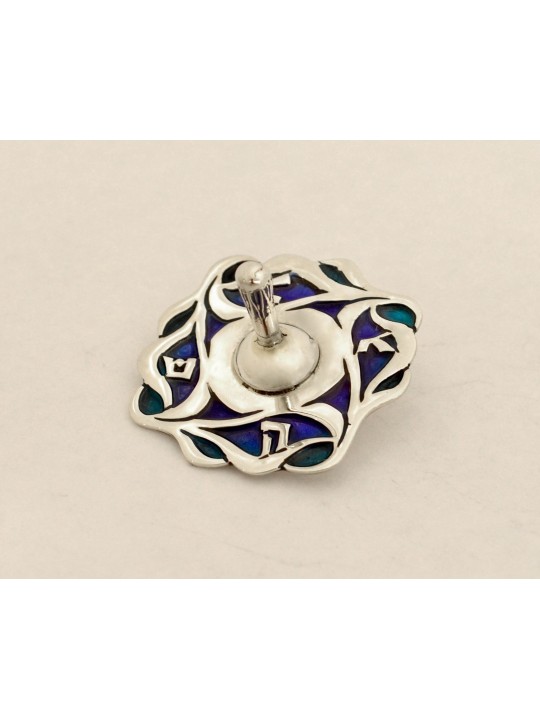 Dreidel Wave Design and Hebrew Letters , Dreidels , Israeli Judaica
