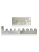 Menorah en forme de murs de Jérusalem martelés, cadeaux de mariage juifs, Israël