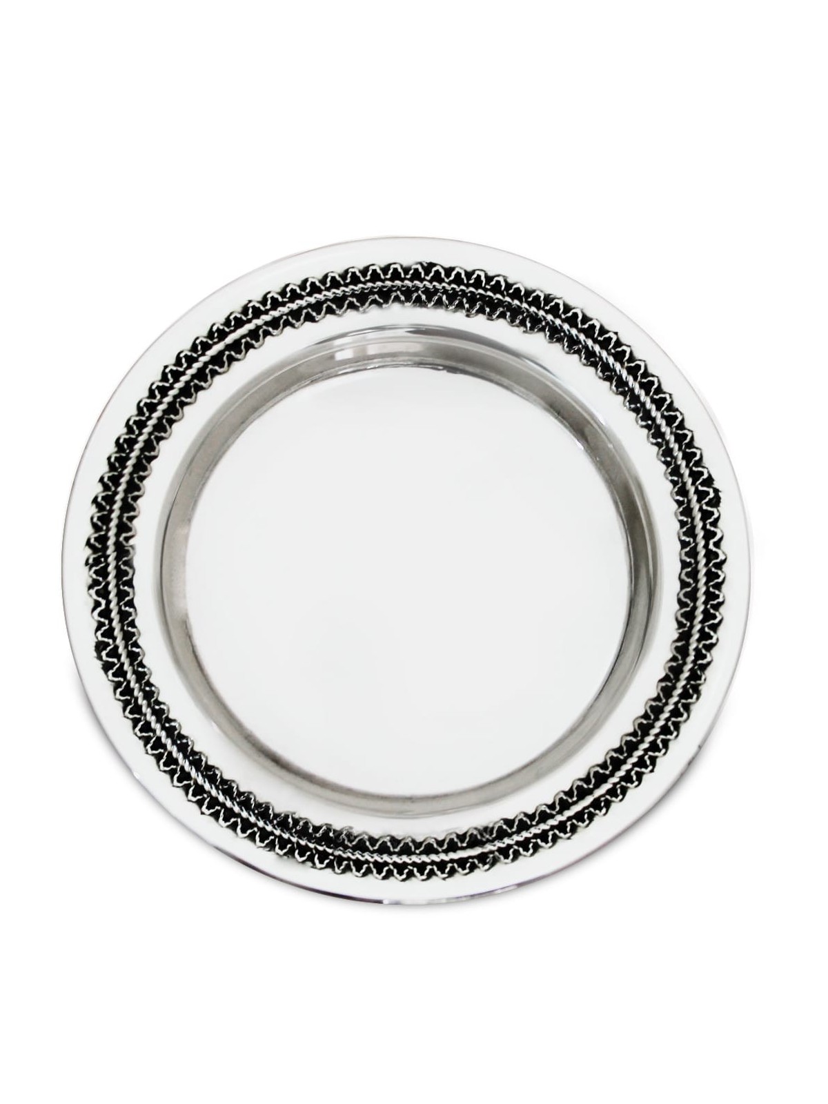 Petite plaque en filigrane en argent sterling pour Kiddouch C , Cadeaux Tu B'Av , I