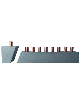 Menorah modulaire en béton, menorahs modernes de Hanoukka, Judaica israélienne
