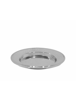 Sterling Silver Small Hammered Plate , Tu B'Av Gifts , Israeli Judaica