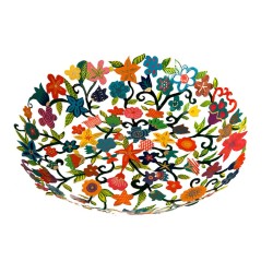 Yair Emanuel Laser Cut Hand Painted Colorful Bo... | Table Decorations