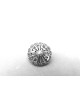 Envoûtant rond argent Hanukkah Dreidel avec Lar , Dreidels , Israël