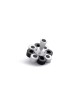 Sterling Silver Anoodized Aluminum Dreidel with Lo , Dreidels , Israel