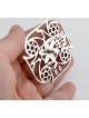 Dreidel unique avec pierre d’améthyste naturelle, Dreidels, judaïque israélien
