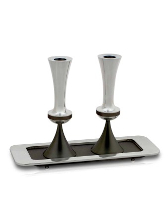 Rectangular Anodized Aluminum Havdalah Tray , Tu B'Av Gifts , Israeli