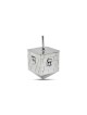 Large Sterling Silver Wall-of-Prayer Design Dreide , Dreidels , Israel