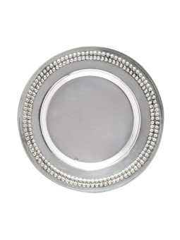 Stunning Sterling Silver Kiddush Cup Plate , Tu B'Av Gifts , Israeli J