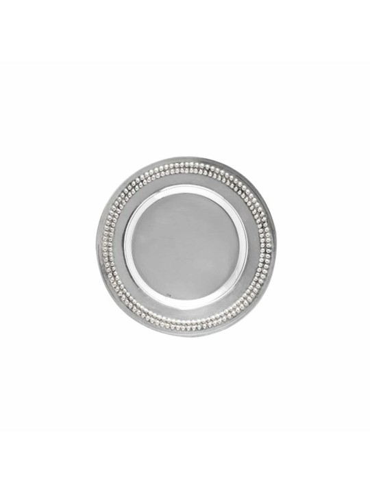 Superbe plaque de coupe de Kiddouche en argent sterling, cadeaux Tu B'Av, J israélien
