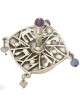 Hanukkah Dreidel with Multicolored Crystal Beads , Dreidels , Israeli