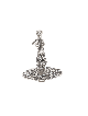Large Silver Saxophonist Dreidel with Turquoise Ge , Dreidels , Israel