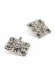 Square 925 Sterling Silver Dreidel , Dreidels , Israeli Judaica