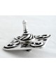 Square 925 Sterling Silver Dreidel , Dreidels , Israeli Judaica