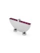 Modern Aluminum Menorah that Transforms into Candl , Jewish Wedding Gi