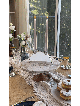 Menorah moderne en aluminium qui se transforme en bougie, cadeau de mariage juif