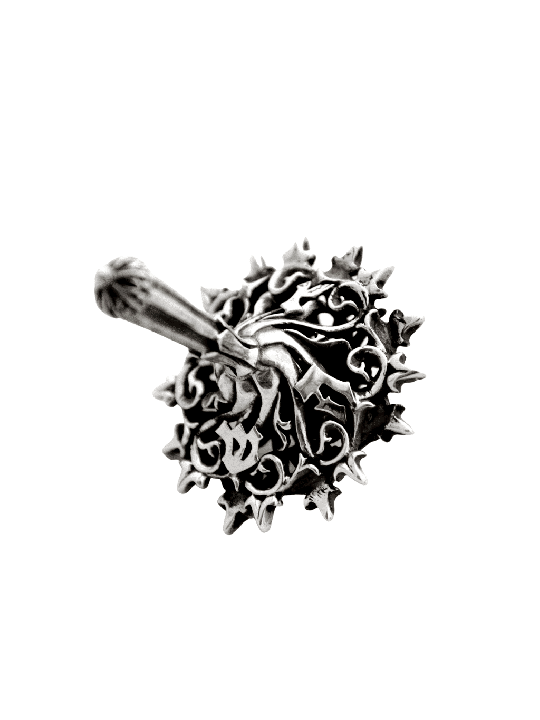 Nature Inspired Stunning Silver Dreidel Filigree , Dreidels , Israeli
