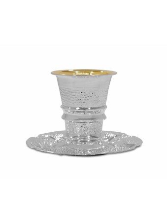 Sterling Silver Decorative Plate , Tu B'Av Gifts , Israeli Judaica