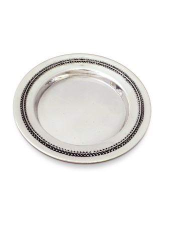 Plaque unique en argent sterling avec décoration en filigrane, cadeaux Tu B'Av, I