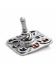 Argent sterling coloré Hanukkah Dreidel avec Col , Dreidels , Israël